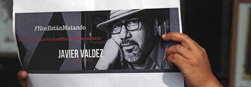 Bandeau pour Hommage au journaliste mexicain Javier Valdez